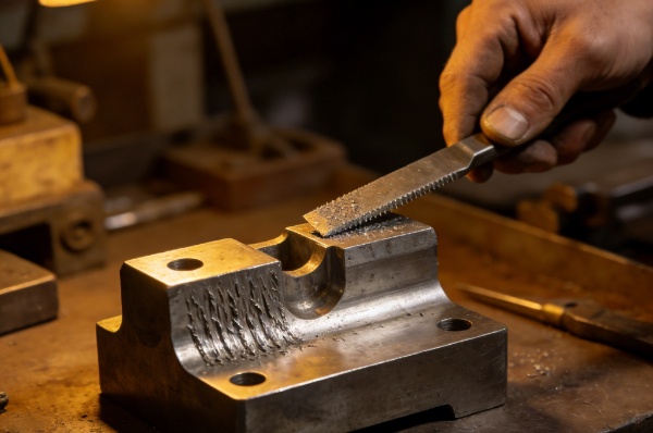 Curved surface shaping