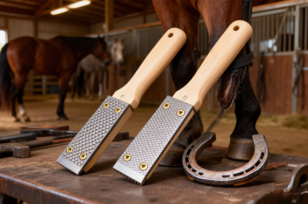 Farrier shoeing preparation